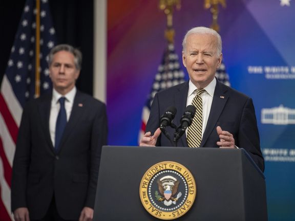 President Joe Biden and Secretary of State Antony Blinken. March 16, 2022