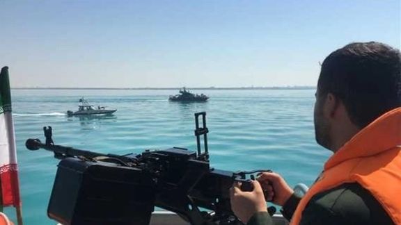 استعراض بحري للحرس الثوري الإيراني بعد انتشار قاذفات "B-2" الأميركية في المحيط الهندي