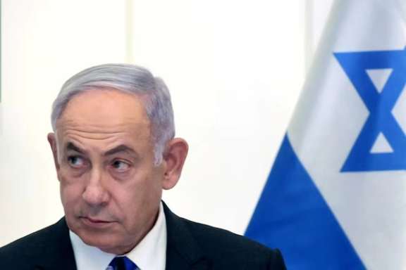Israeli Prime Minister Benjamin Netanyahu attends a cabinet meeting at the Bible Lands Museum in Jerusalem on June 5, 2024.