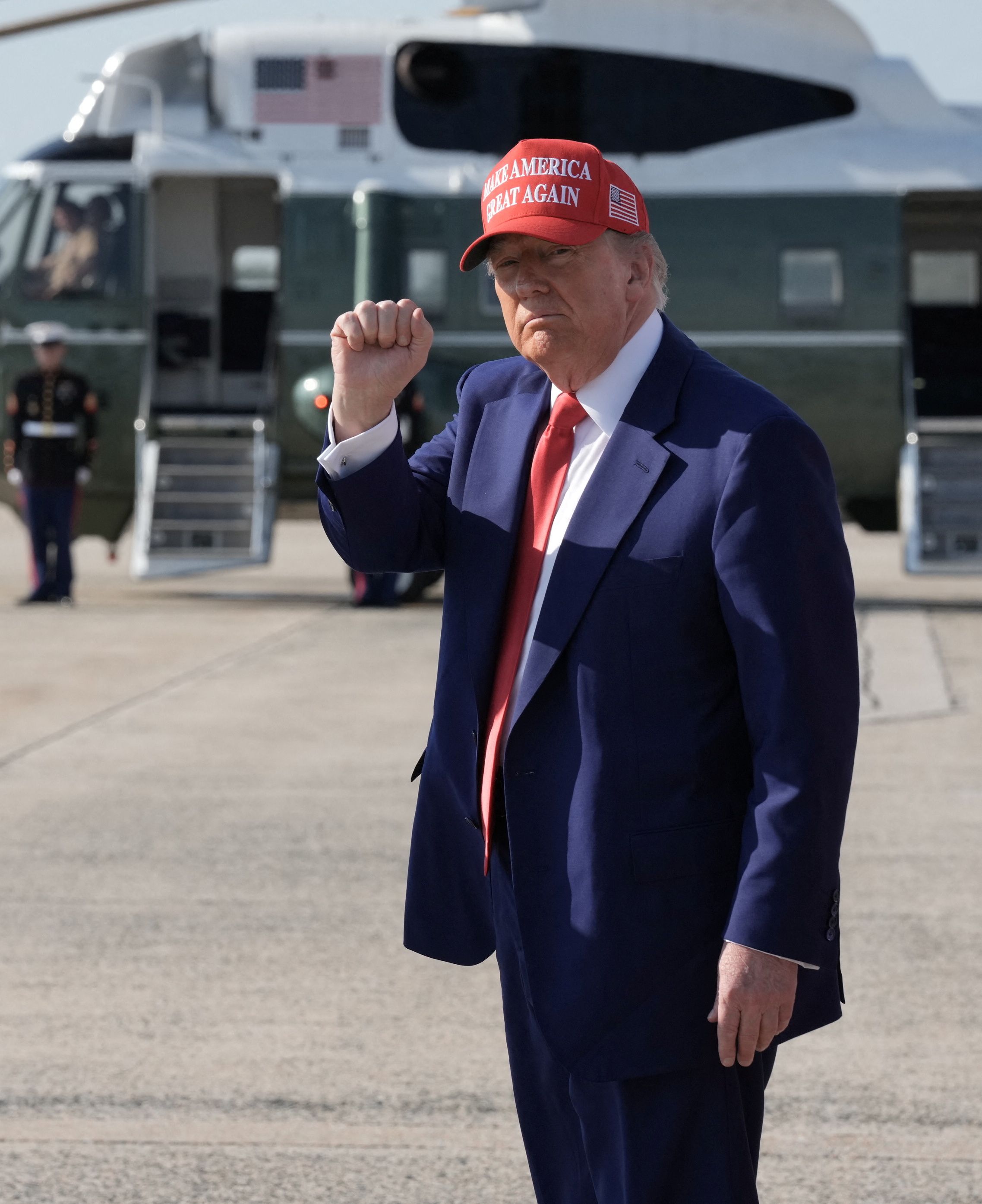 دونالد ترامپ: بمب را از دستان جمهوری اسلامی بیرون کشیدیم