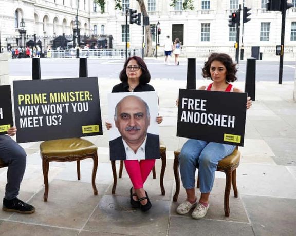 وزیر خارجه بریتانیا موافقت کرد با خانواده انوشه آشوری دیدار کند