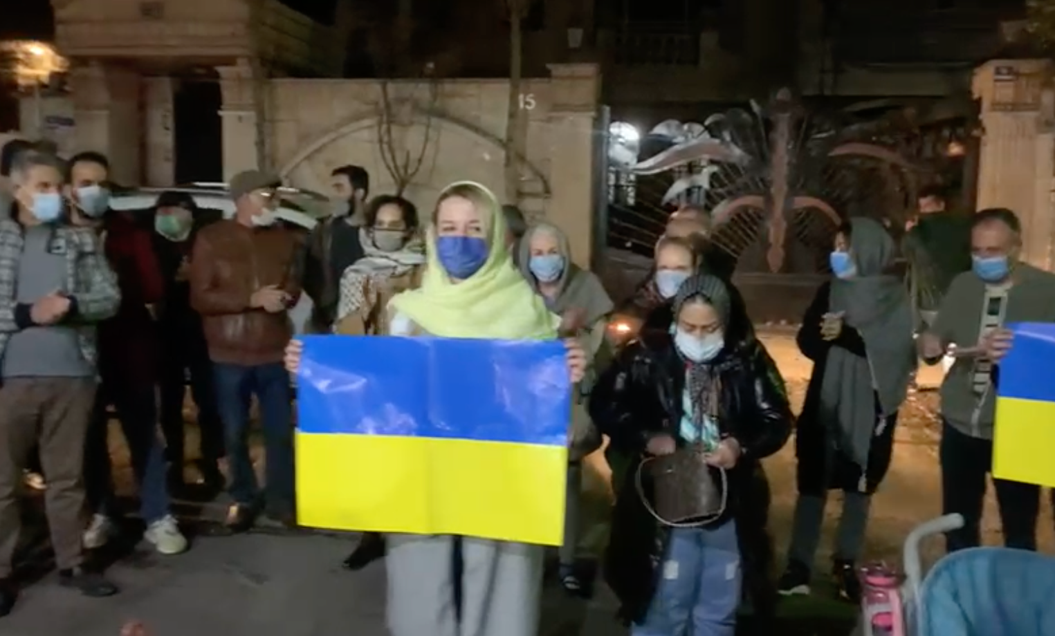 Iran Police Disperse Crowd Chanting 'Death To Putin And Supporters’