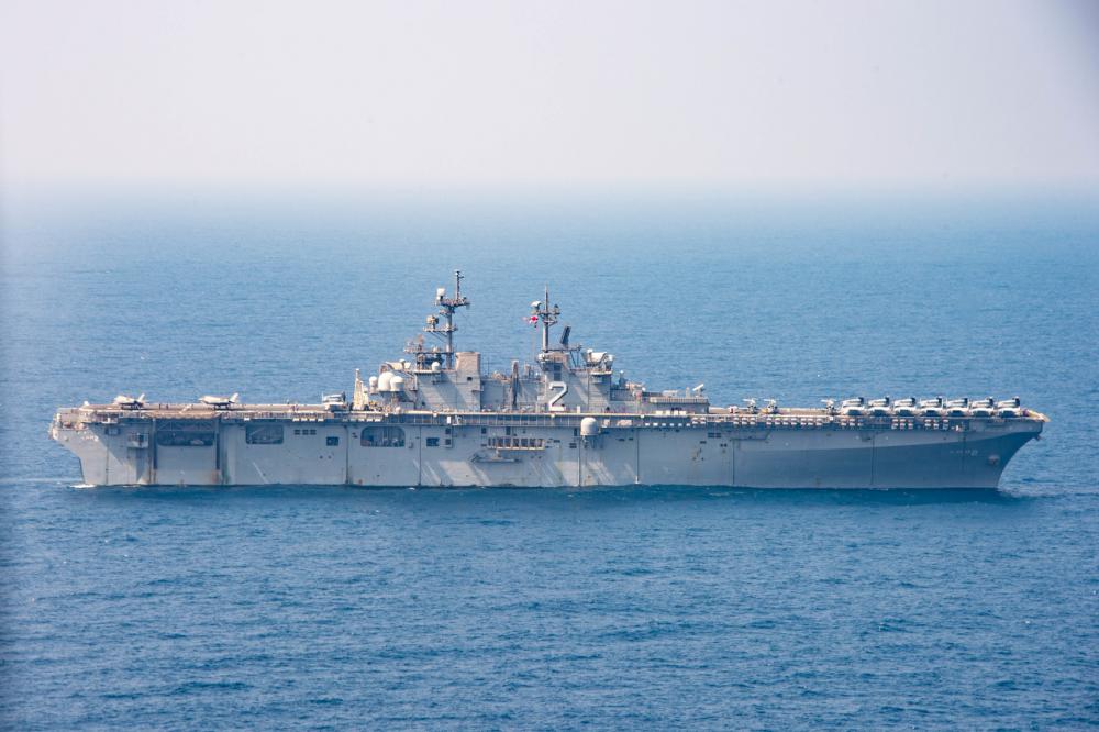 Pentagon Confirms Iranian Helicopter Came Within 25 Yards Of Navy Ship