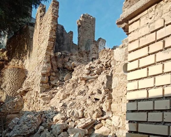 خسارت به خانههای مسجد سلیمان در زلزله روز پنجشنبه