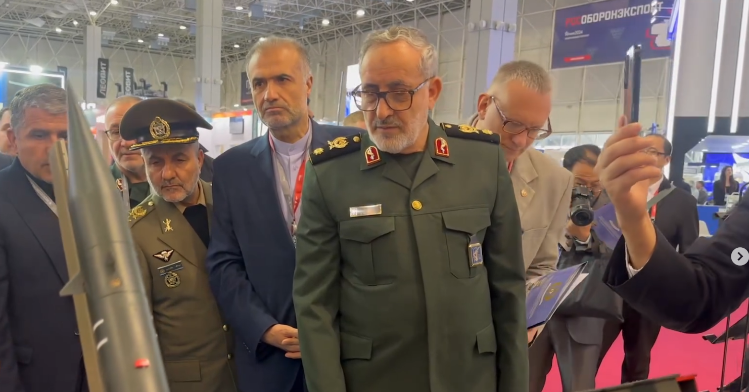 Iran showcases arms capabilities in Moscow amid missile support denials