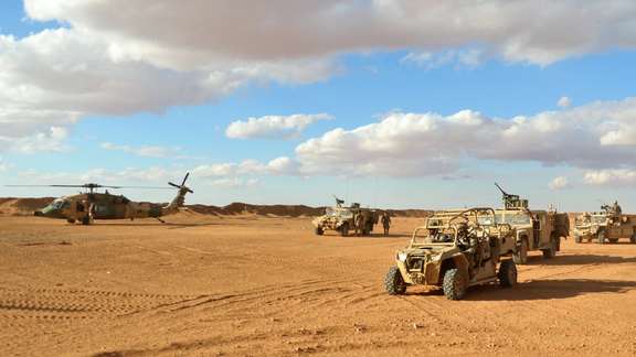File photo of US forces in Syria