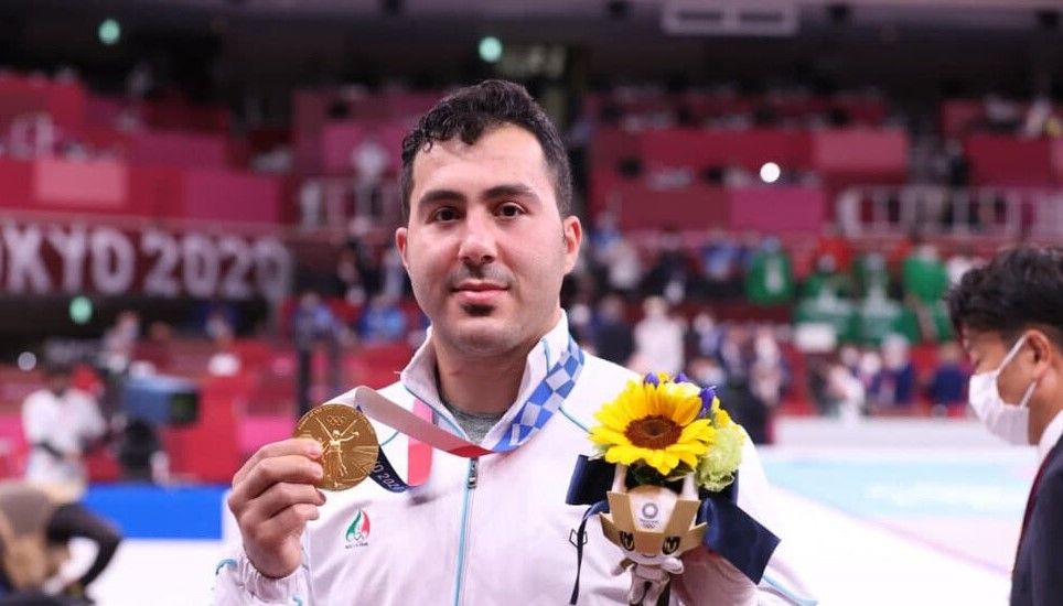 Iranian Karate champion Sajjad Ganjzadeh
