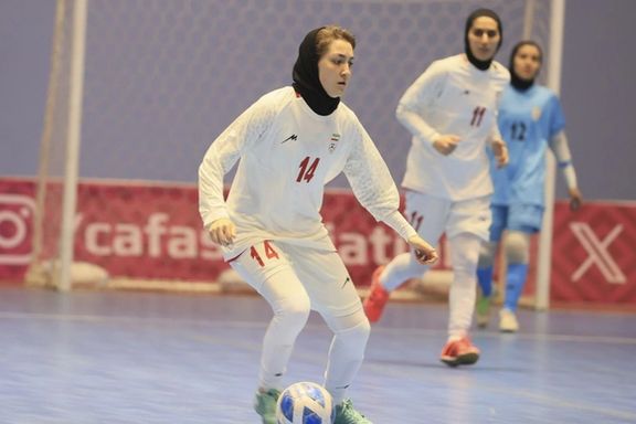 ایران ۵- ۰ ترکمنستان؛ ادامه پیروزیهای زنان فوتسالیست ایران در کافا