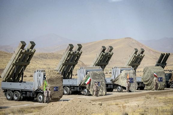 IRGC missiles seen in October 2022