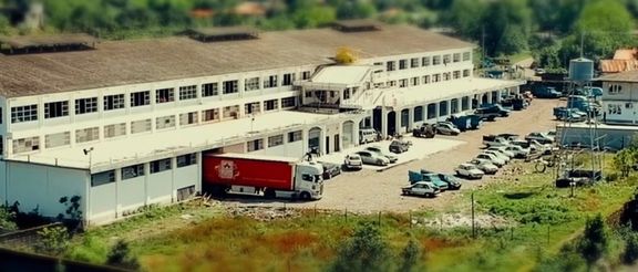 A view from Debsh tea factory