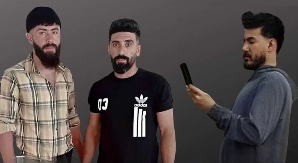 فرشاد اعتمادی‌فر،  سامان حرمت‌نژاد و داوود حرمت‌نژاد