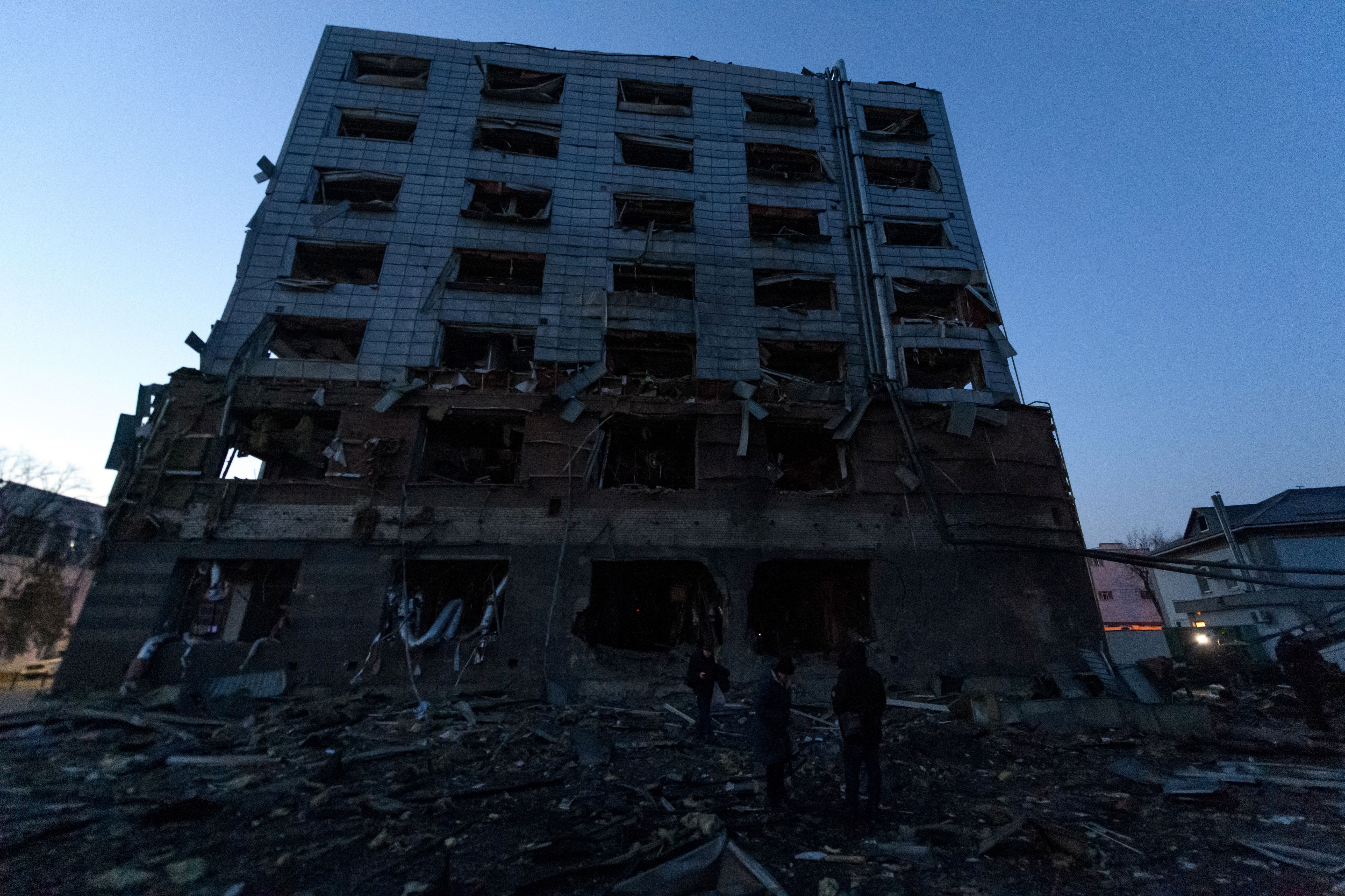 ساختمانی در کی‌یف