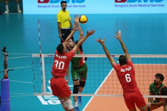 ایران ۳ - ۱ عراق؛ صعود تیم ملی والیبال ایران به مرحله حذفی مسابقات قهرمانی آسیا