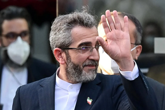 Iran's chief nuclear negotiator Ali Bagheri-Kani