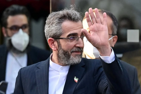 Iran's chief nuclear negotiator Ali Bagheri-Kani