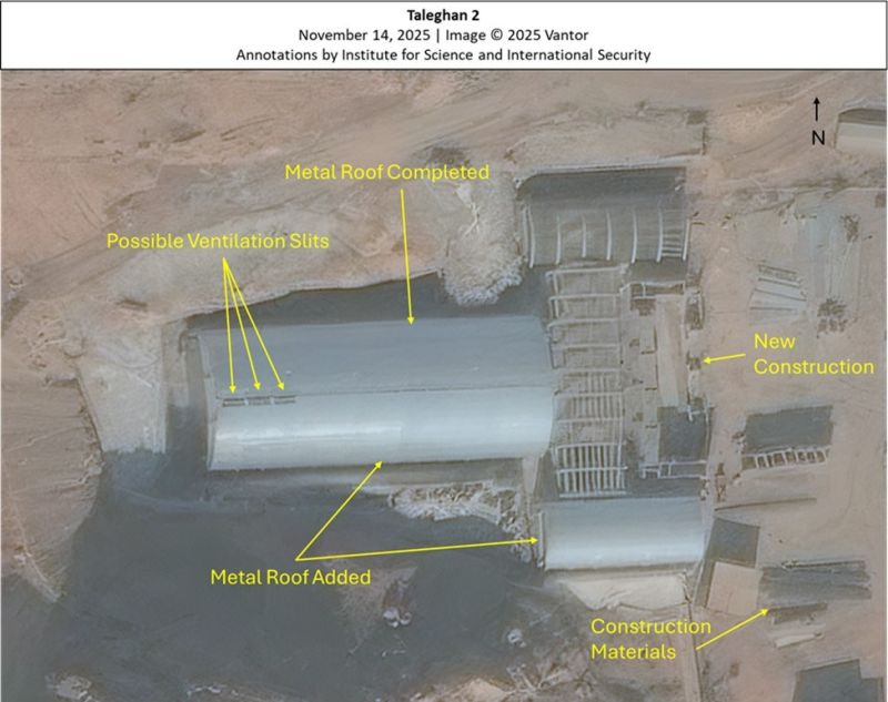 ایران در سایت «طالقان ۲» سازه‌ای مشابه محفظه انفجاری هسته‌ای ساخته است