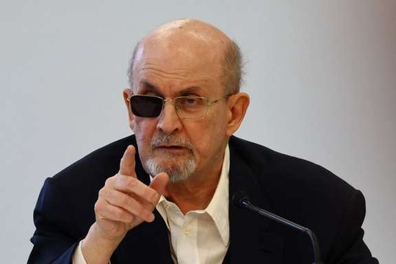 Indian-British author Salman Rushdie