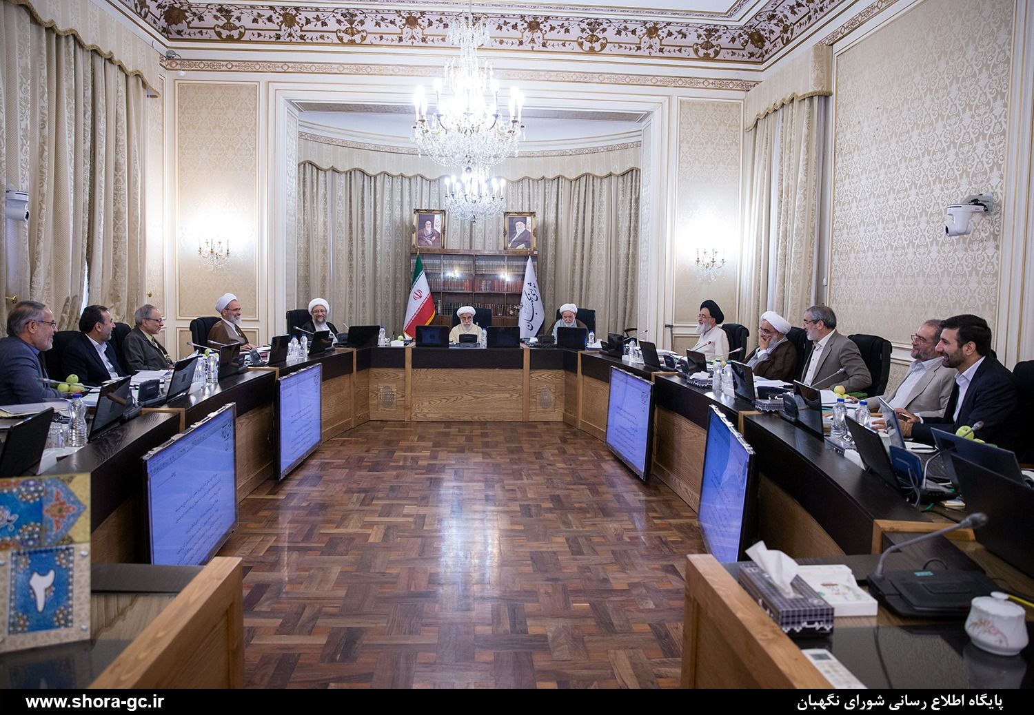 The 12-member un-elected Guardian Council headed by a 97-year old ayatollah loyal to Supreme Leader Ali Khamenei..