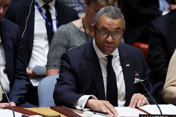 وزیر خارجه بریتانیا:جمهوری اسلامی به جای متهم کردن عوامل خارجی، مسئولیت اقداماتش را بپذیرد