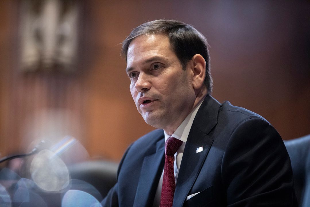Sen. Marco Rubio (R-FL) on Capitol Hill in Washington, May 17, 2022 