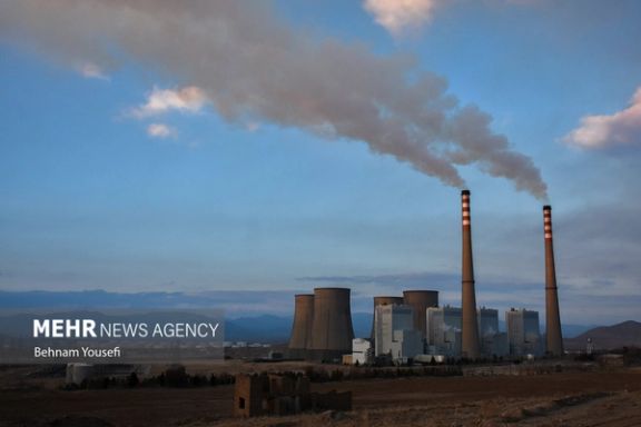 A view from Shazand Oil Refinery in Arak (December 2023)