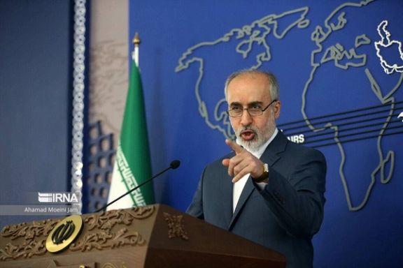 Iranian Foreign Ministry spokesman Nasser Kanaani