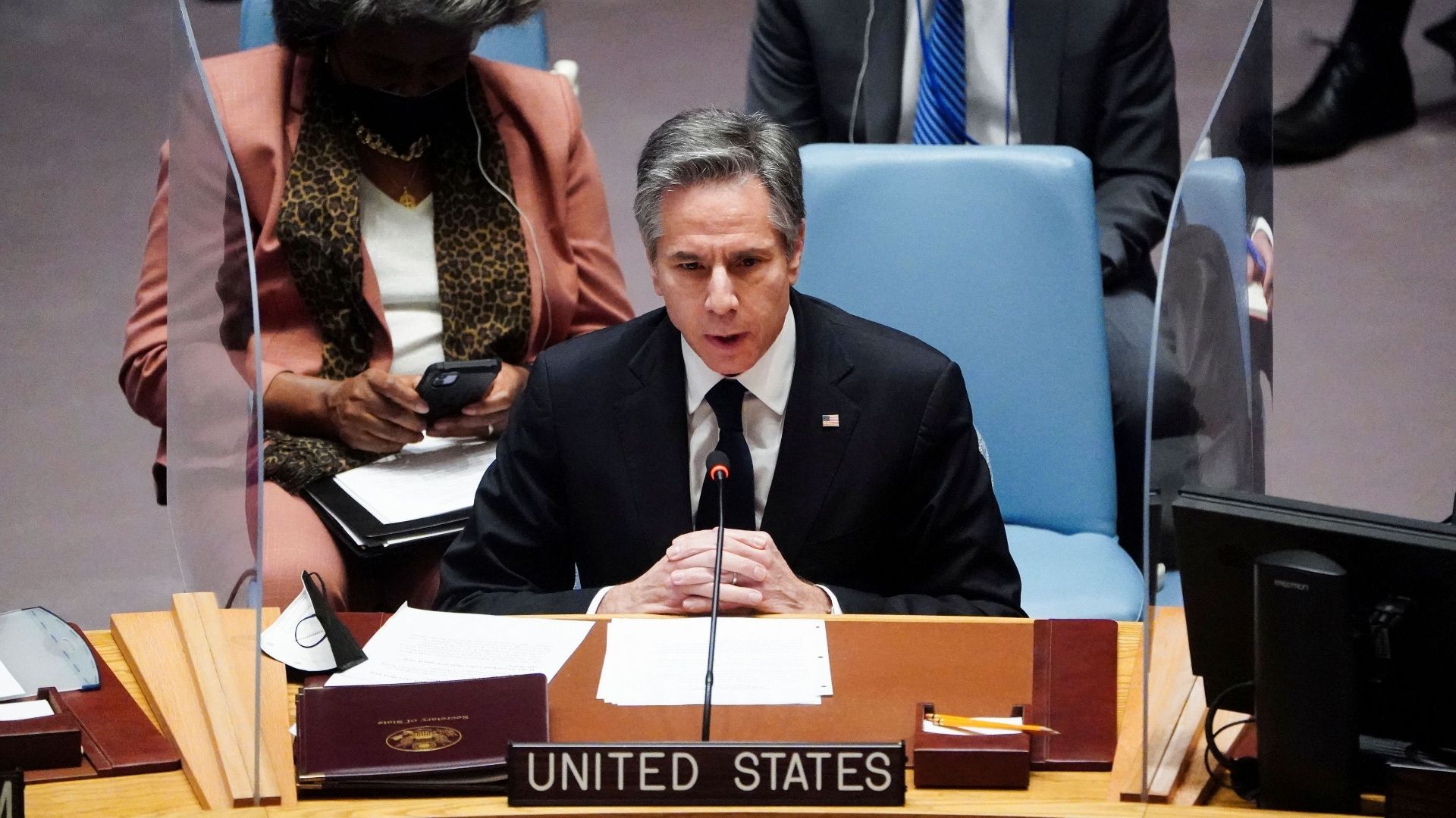 هشدار آمریکا در نشست شورای امنیت: روسیه برای حمله به اوکراین در روزهای آینده آماده می‌شود