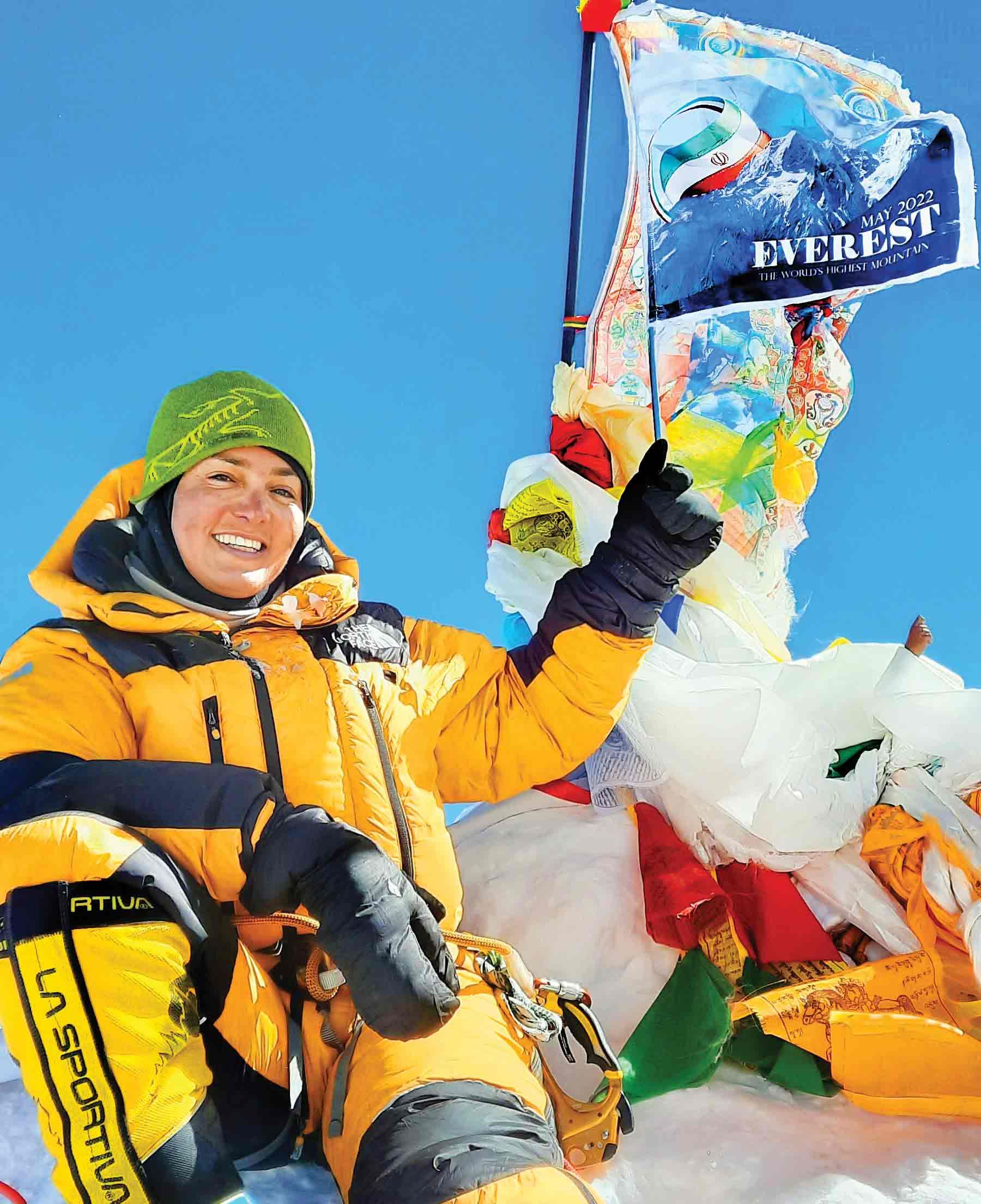 زن تاریخساز کوهنوردی: برای صعود به اورست وام گرفتم