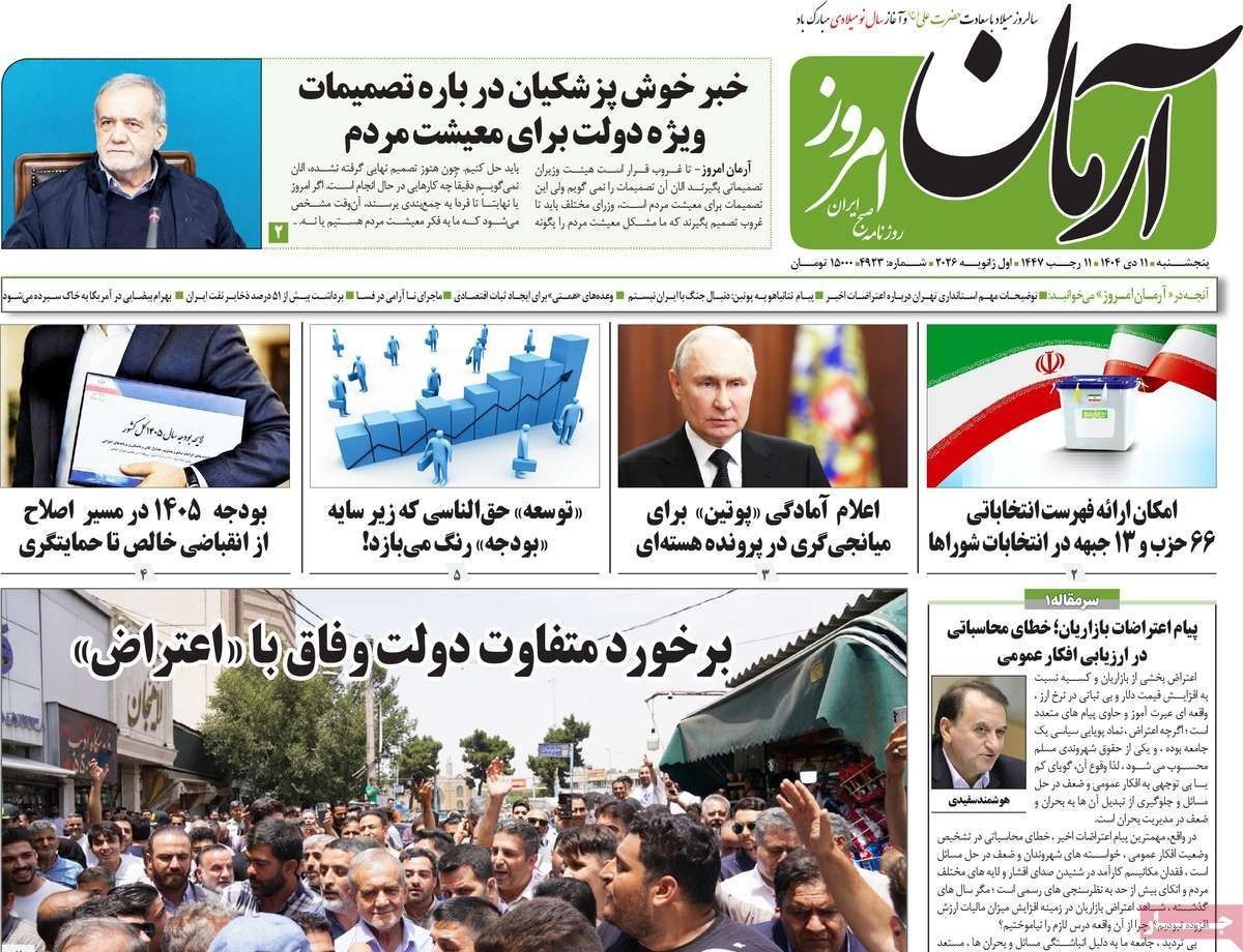 التهديدات الأميركية.. واتساع رقعة الاحتجاجات.. والحرب الاقتصادية.. وانفجار الأزمات 