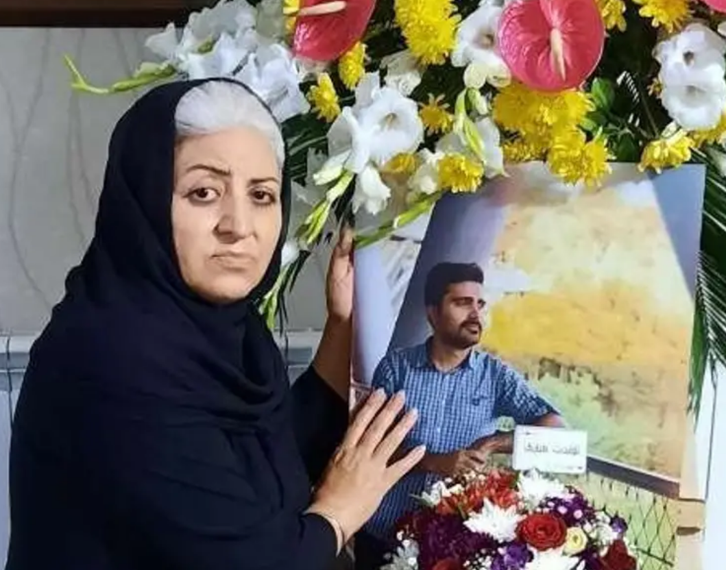 Nahid Shirpisheh, slain protester Pouya Bakhtiari's mother