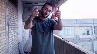 The Blood-Stained Blindfold Of Iran’s Dissident Rapper Speaks Volumes