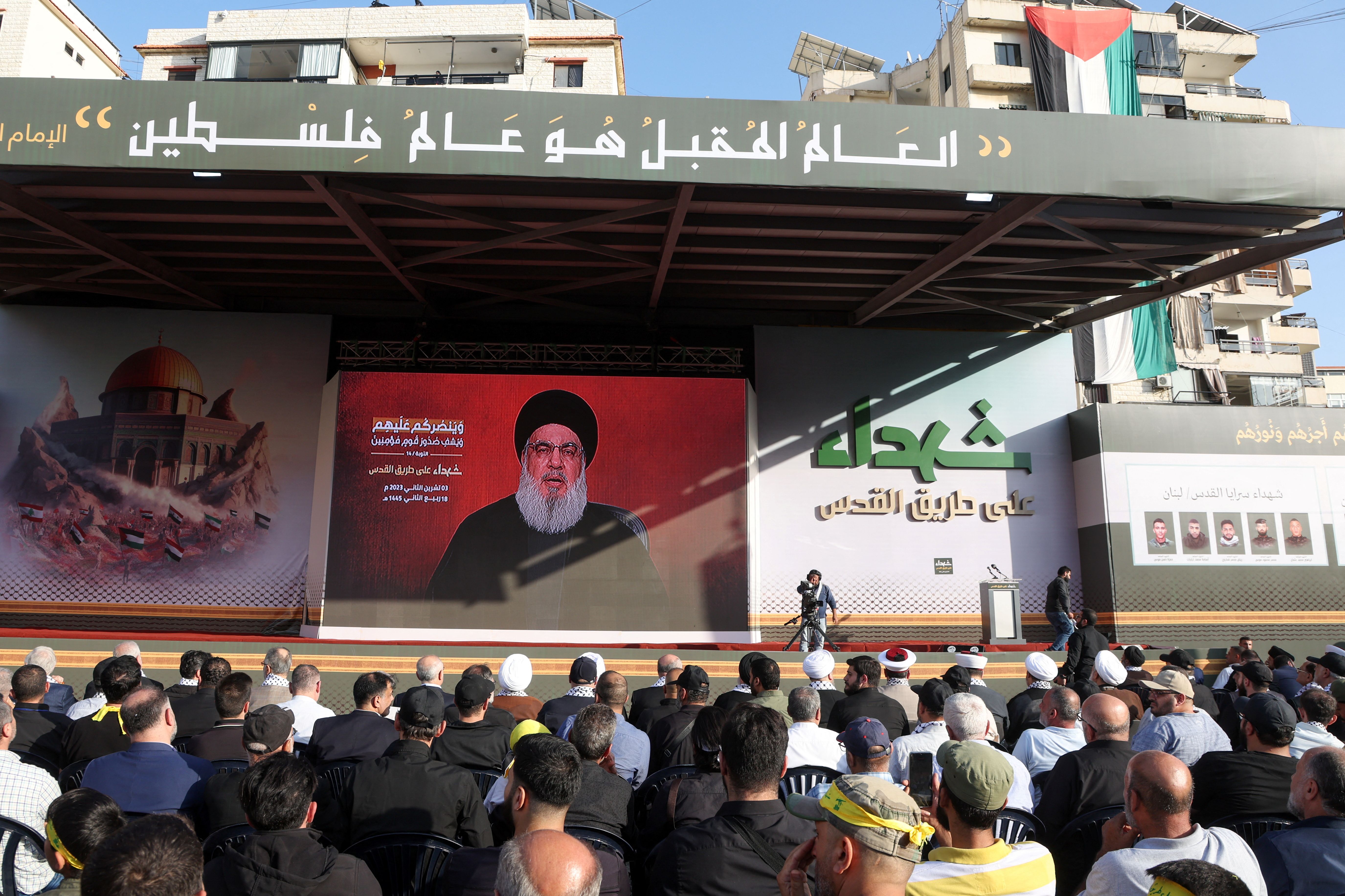 Breaking Silence, Hezbollah Leader Says Mideast War Has Multiple Fronts