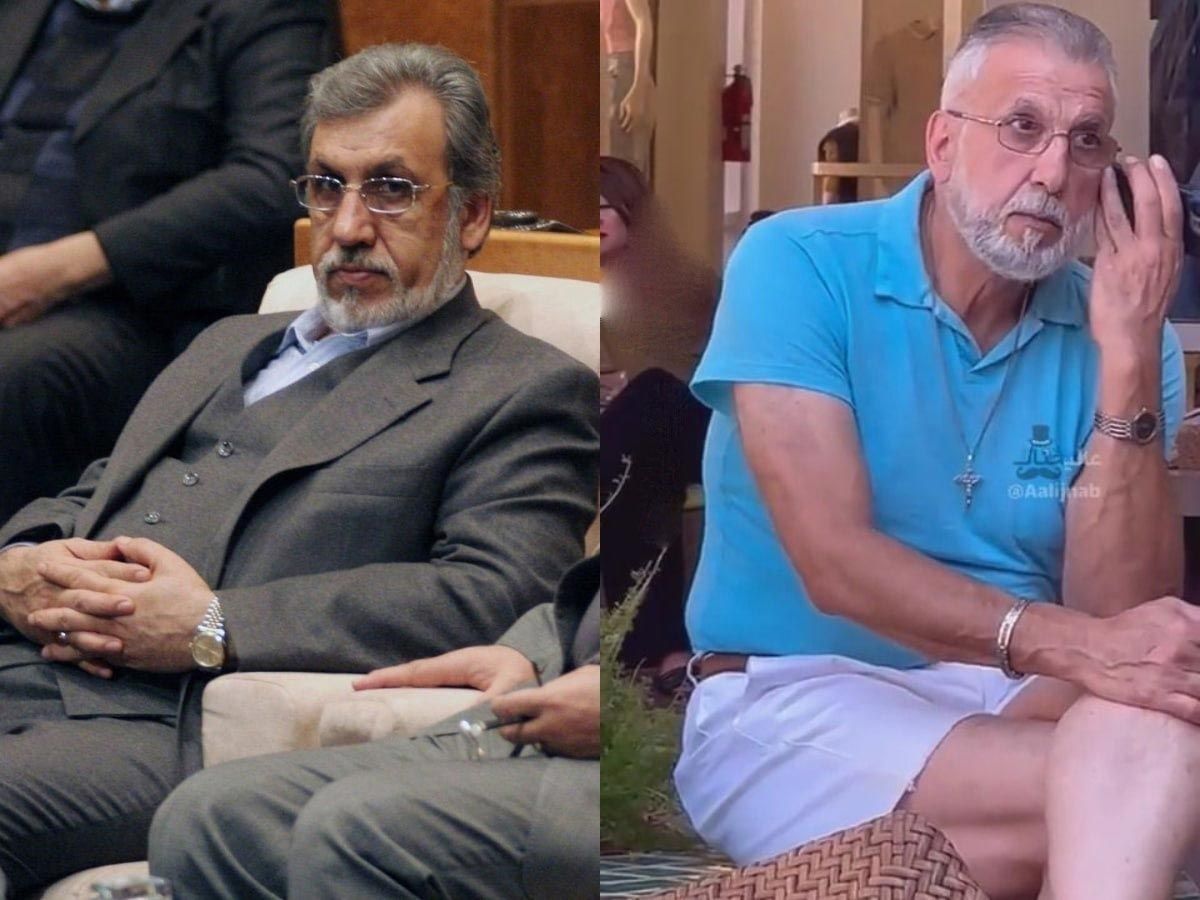 Mahmoudreza Khavari, senior Iranian official in Tehran (left) and Canada