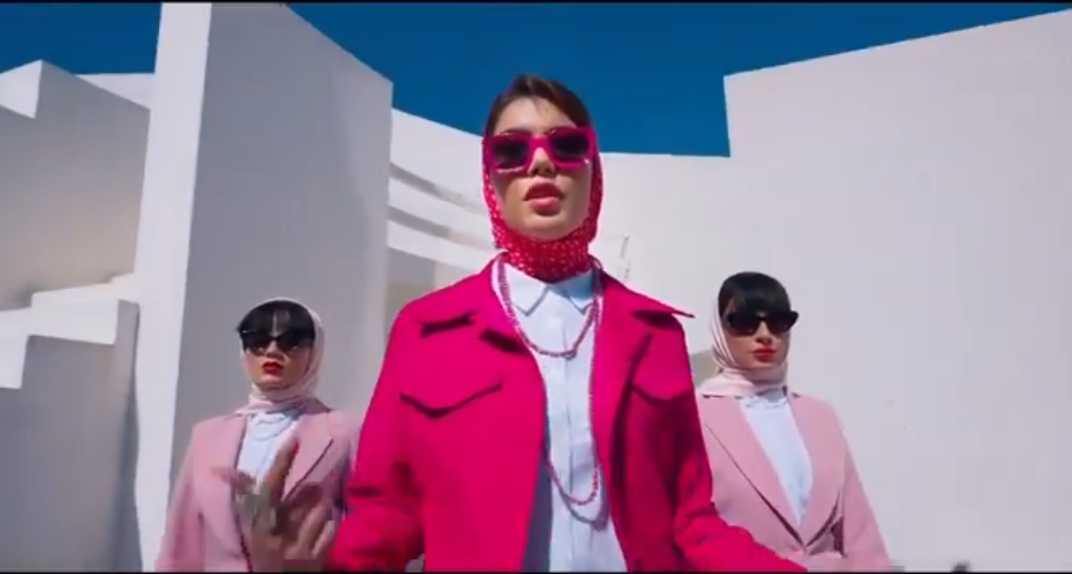 Iran closes beauty brand’s Instagram account over female rappers promo