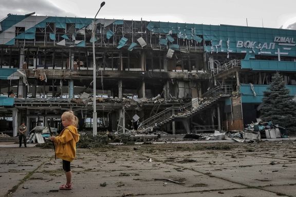 A view shows marine station building destroyed during a Russian drone strike on Izmail, Odesa region, Ukraine August 2, 2023.