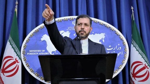 Iranian foreign ministry spokesman Saeed Khatibzadeh