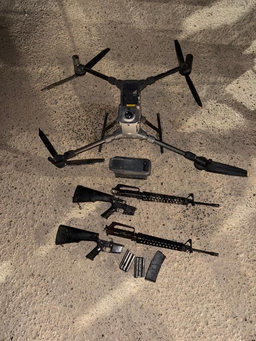 ارتش اسرائیل یک ریزپرنده را هنگام قاچاق سلاح شناسایی و توقیف کرد