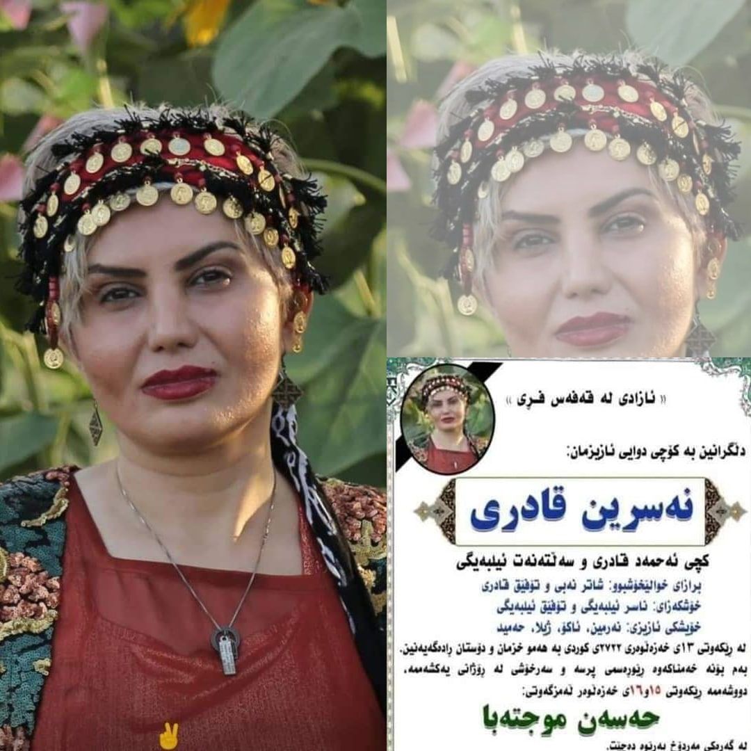 Nasrin Ghaderi (file photo)