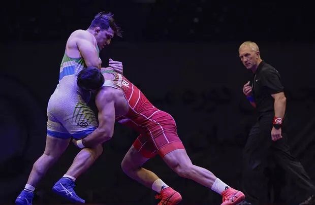 قهرمانی تیم صنایع مازندران در لیگ کشتی آزاد