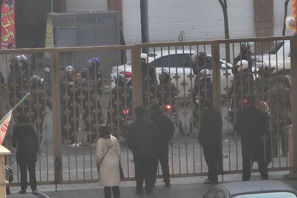 As protests spread in Iran, official denial deepens