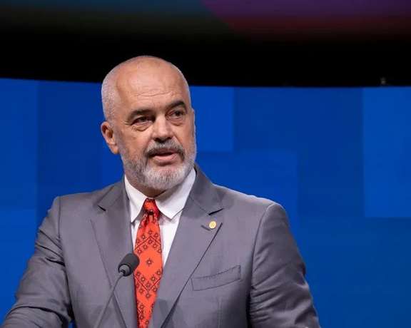 Albanian Prime Minister Edi Rama
