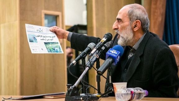 Hossein Shariatmadari, the editor of hardline daily Kayhan (undated)