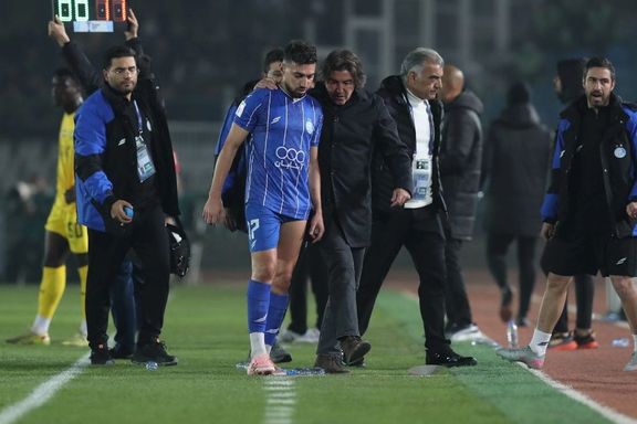 خبر بد برای استقلال؛ منیر الحدادی شاید دربی ۱۰۶ تهران را از دست بدهد