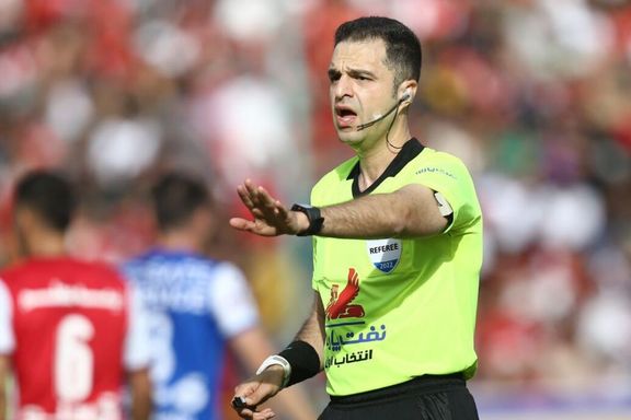 قضاوت پیام حیدری به همراه دو کمک داور ایرانی در لیگ نخبگان آسیا