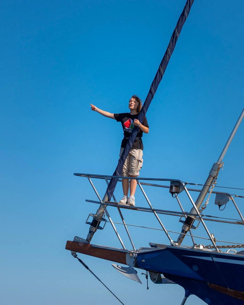 اسرائیل: کشتی مادلین و «سلبریتی‌ها» در مسیر سواحل اسرائیل‌اند