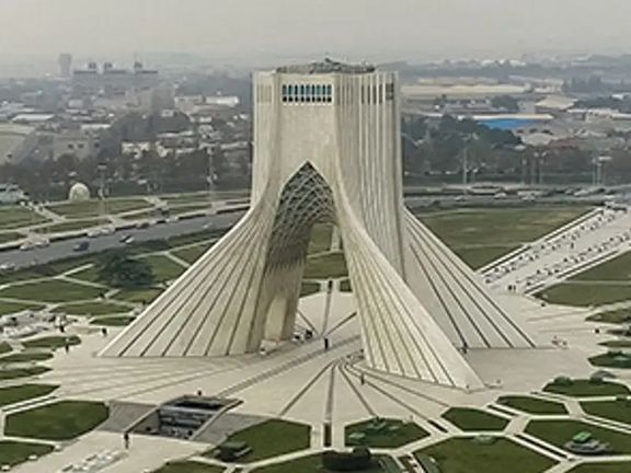 Tehran's iconic Azadi Tower