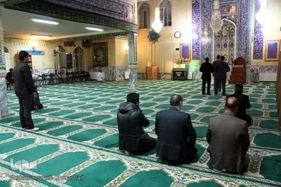 A mosque in the religious city of Mashhad