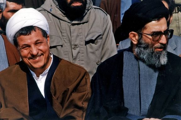 Rafsanjani and Khamenei in 1980s