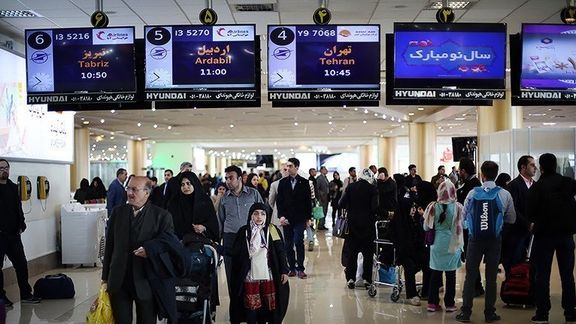 سازمان هواپیمایی: قطع برق برخی از تابلوهای اعلام پرواز فرودگاه مهرآباد را سوزاند