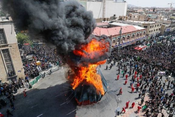 متروی تهران یک ایستگاه را در روز عاشورا برای ایمنی مردم از مراسم «خیمهسوزان» تعطیل میکند